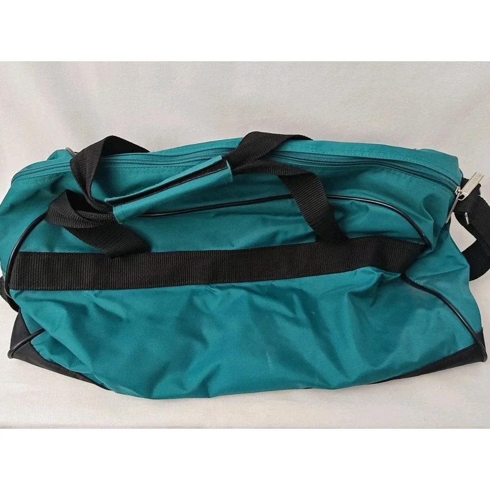 Vintage Converse Duffel‎ Bag All Star Club Tote Blue Gym Large Green with strap